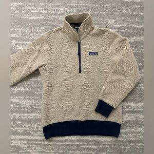 Patagonia Women’s Half Zip Sweater Beige XS